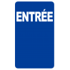 Entrée (25x15cm) - Sticker/autocollant