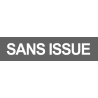 Sans issue gris (29x7cm) - Sticker/autocollant