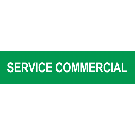 Local SERVICE INFORMATIQUE vert (29x7cm) - Sticker/autocollant