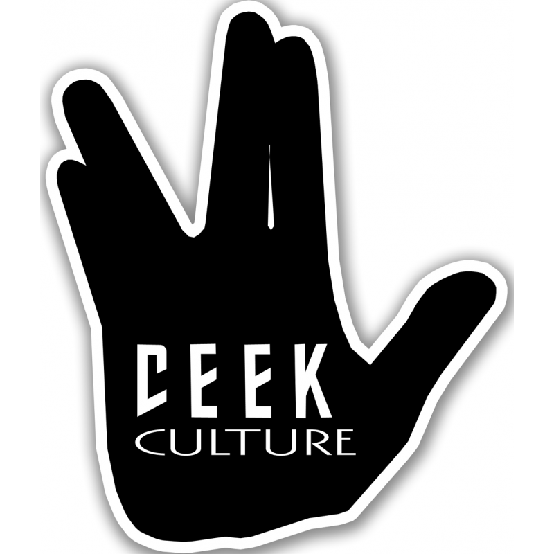 geek culture (15x13cm) - Sticker/autocollant