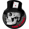 Coup de Poker (20x16.5cm) - Sticker/autocollant