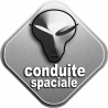 Conduite spatiale (20x20cm) - Sticker/autocollant