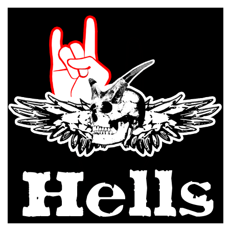 Hells reconnaissance (5x5cm) - Sticker/autocollant