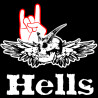 Hells reconnaissance (5x5cm) - Sticker/autocollant