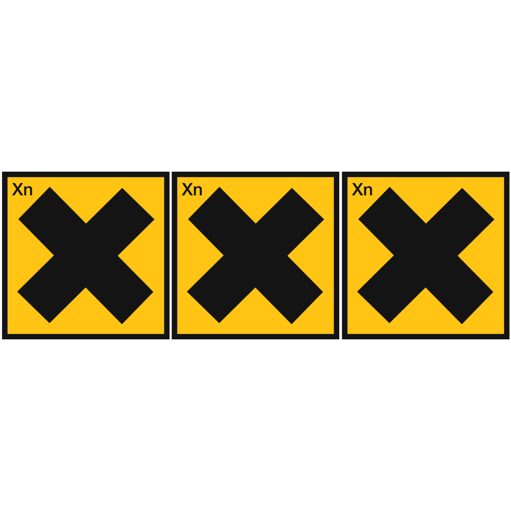 nocif (3stickers 10x10cm) - Sticker/autocollant