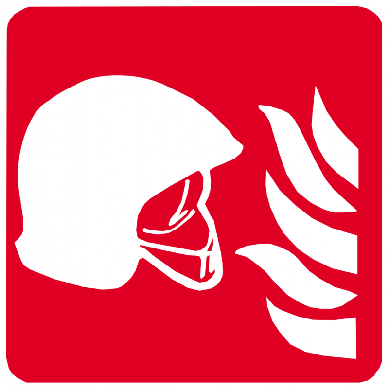Équipement de lutte contre l’anti-incendie (15cm) - Sticker/autocollant Équipement de lutte contre l’anti-incendie (15cm) - Sticker/autocollant