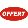 offert (15x7.5cm) - Sticker / autocollant
