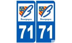 immatriculation 74 Chamonix-Mont-Blanc - Sticker/autocollant