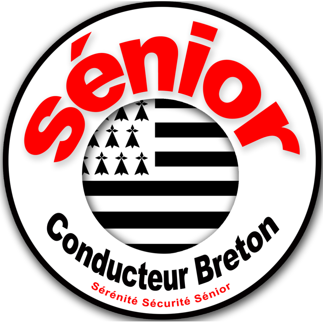 Conducteur Sénior Breton - 15cm - Sticker/autocollant
