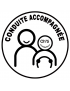 Conduite accompagnée conducteur Ch'ti (15x15cm) - Sticker/autocollant