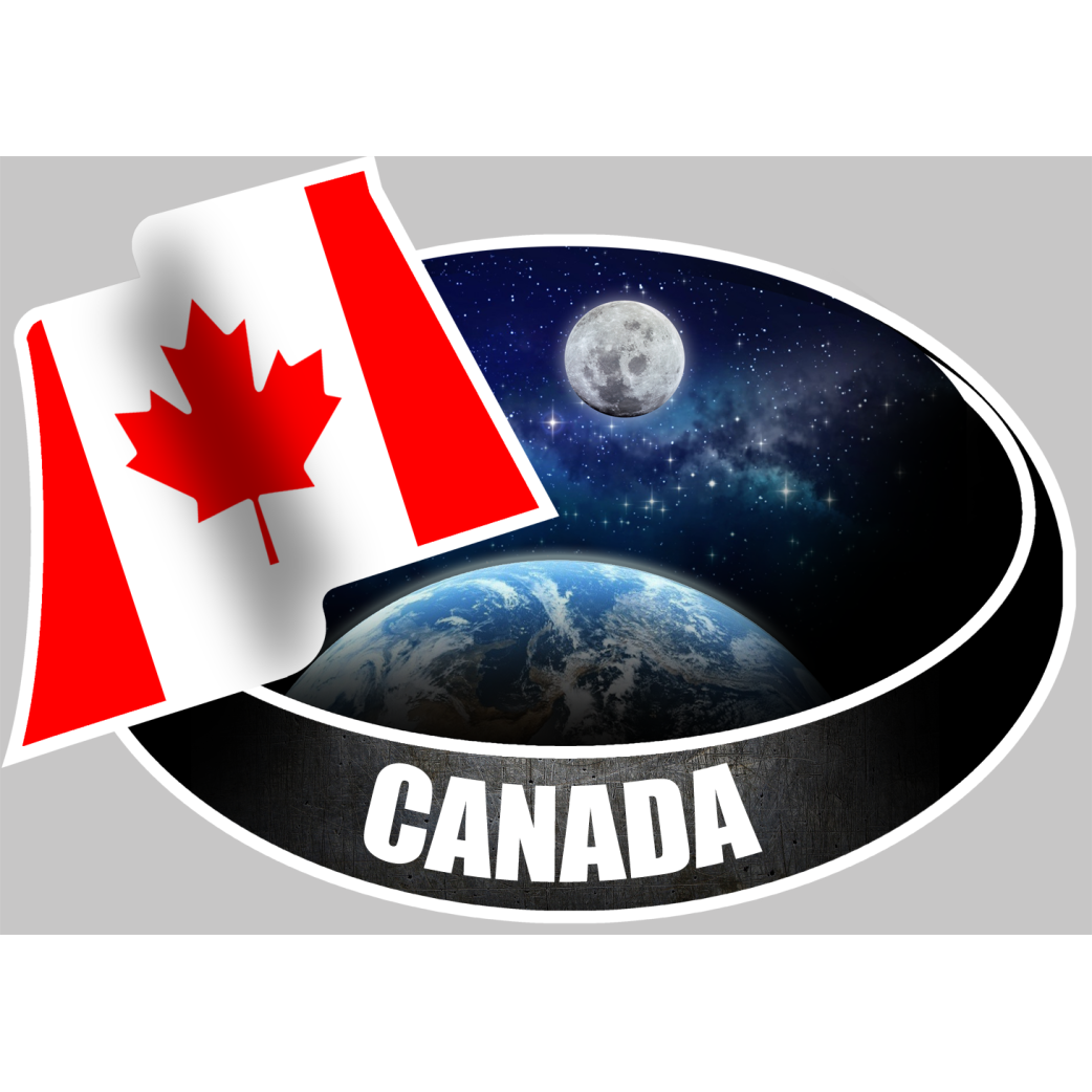 CANADA (10x14cm) - Sticker/autocollant
