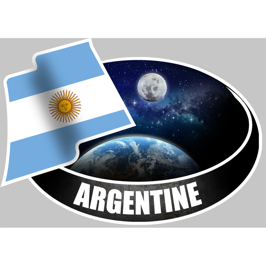 ARGENTINE (10x14cm) - Sticker/autocollant