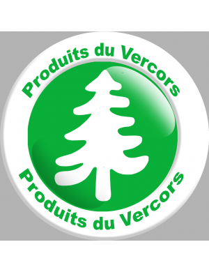 Produits du Vercors (15x15cm) - Sticker/autocollant