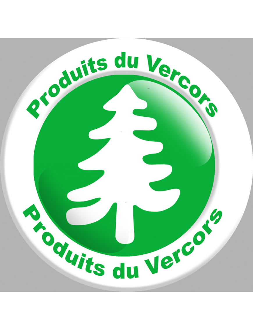 Produits du Vercors (20x20cm) - Sticker/autocollant