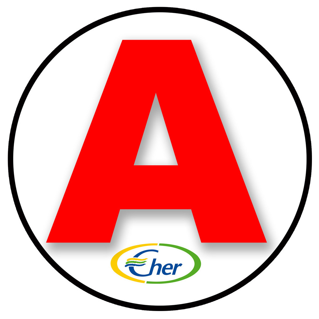 A 18 Le Cher - 15cm - Sticker/autocollant