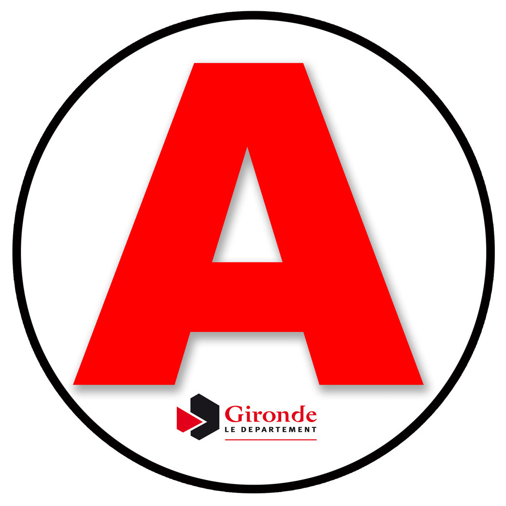 A 33 La Gironde - 15cm - Sticker/autocollant