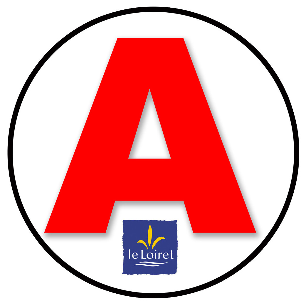 A 45 Le Loiret - 15cm - Sticker/autocollant