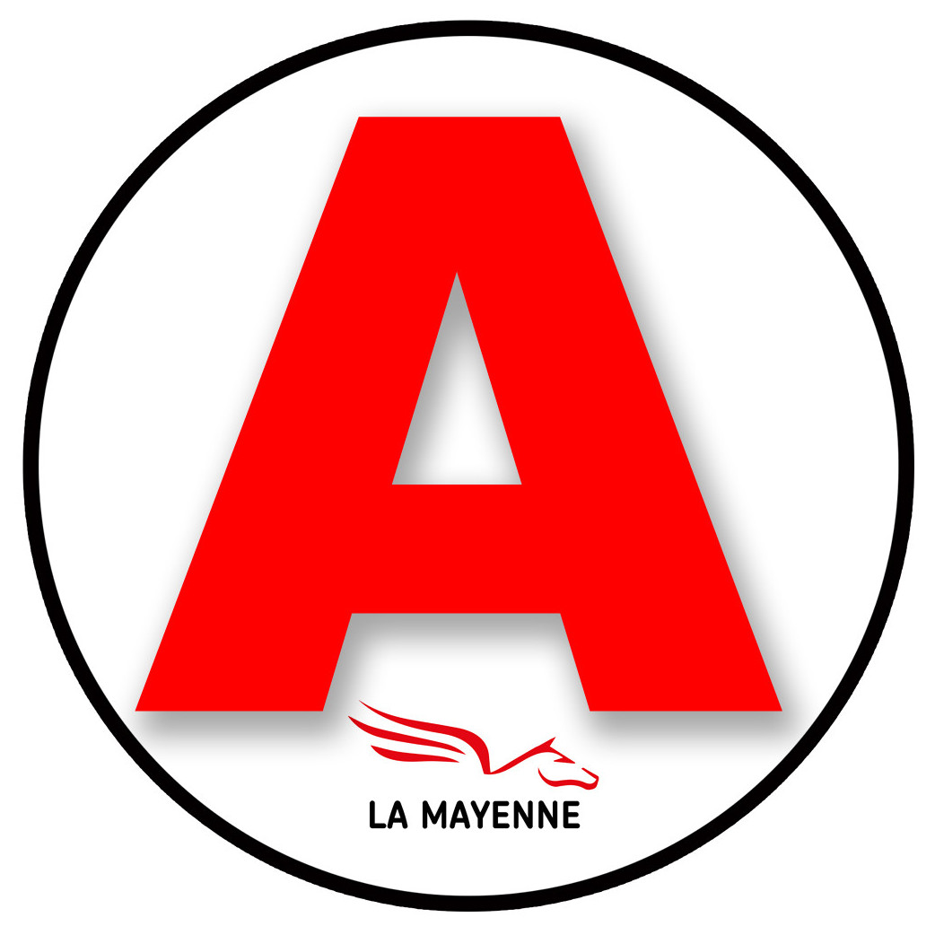 A 53 La Mayenne - 15cm - Sticker/autocollant