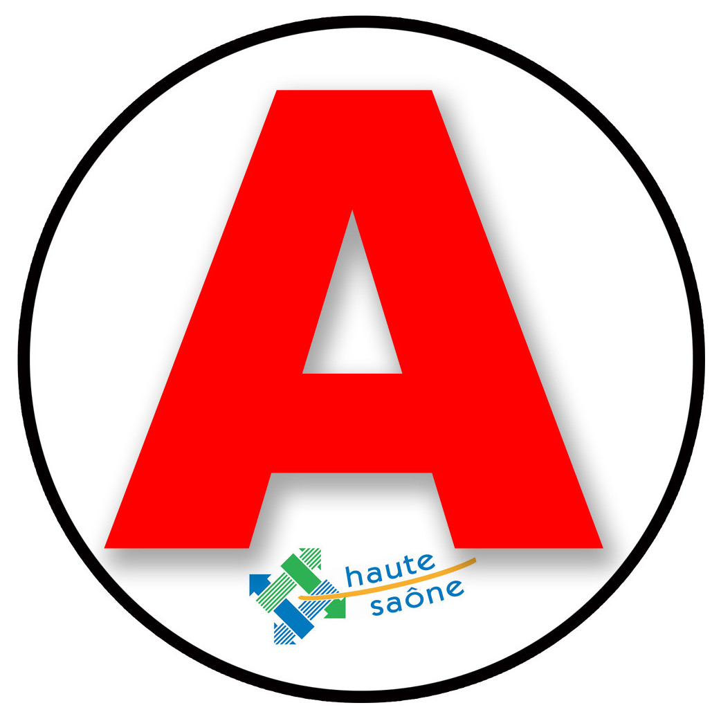 A 70 La Haute Saône - 15cm La Haute Saône - Sticker/autocollant