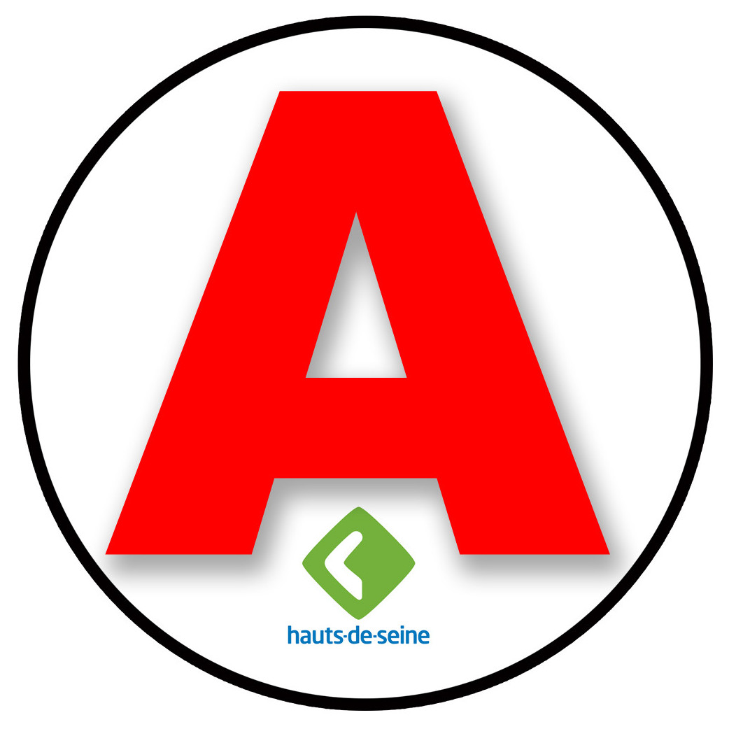 A 92 Les Hauts de Seine - 15cm - Sticker/autocollant