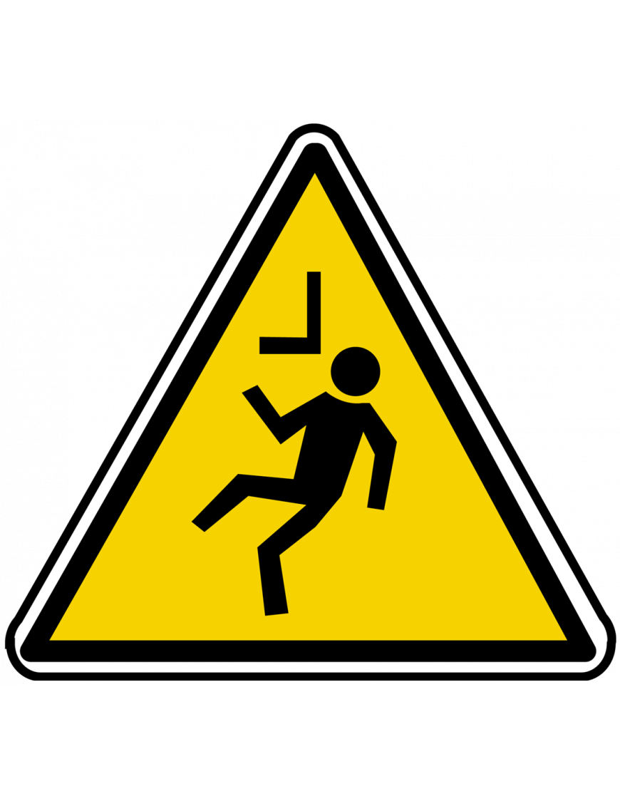 attention à la tête (20x18.2cm) - Sticker/autocollant attention à la tête (20x18.2cm) - Sticker/autocollant