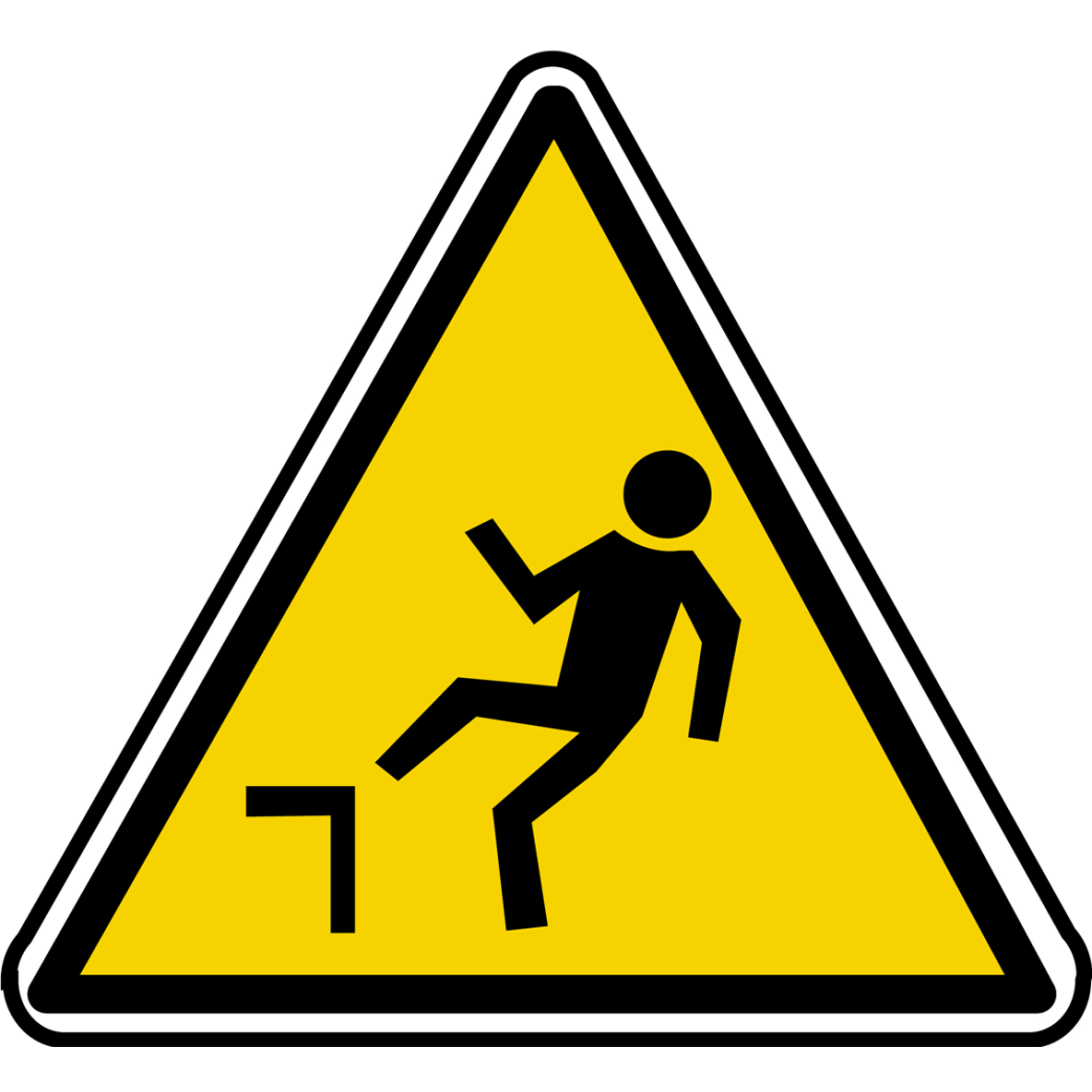 dénivellation (15x13.5cm) - Sticker/autocollant