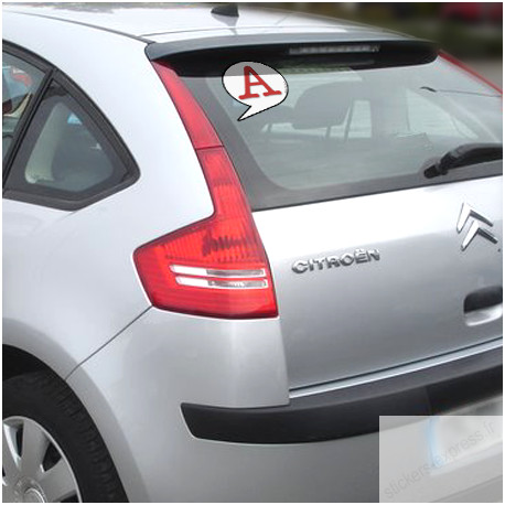 A bulle 5 - 15cm - Sticker/autocollant