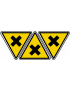 nocif irritant (3fois 5x4.5cm) - Sticker/autocollant