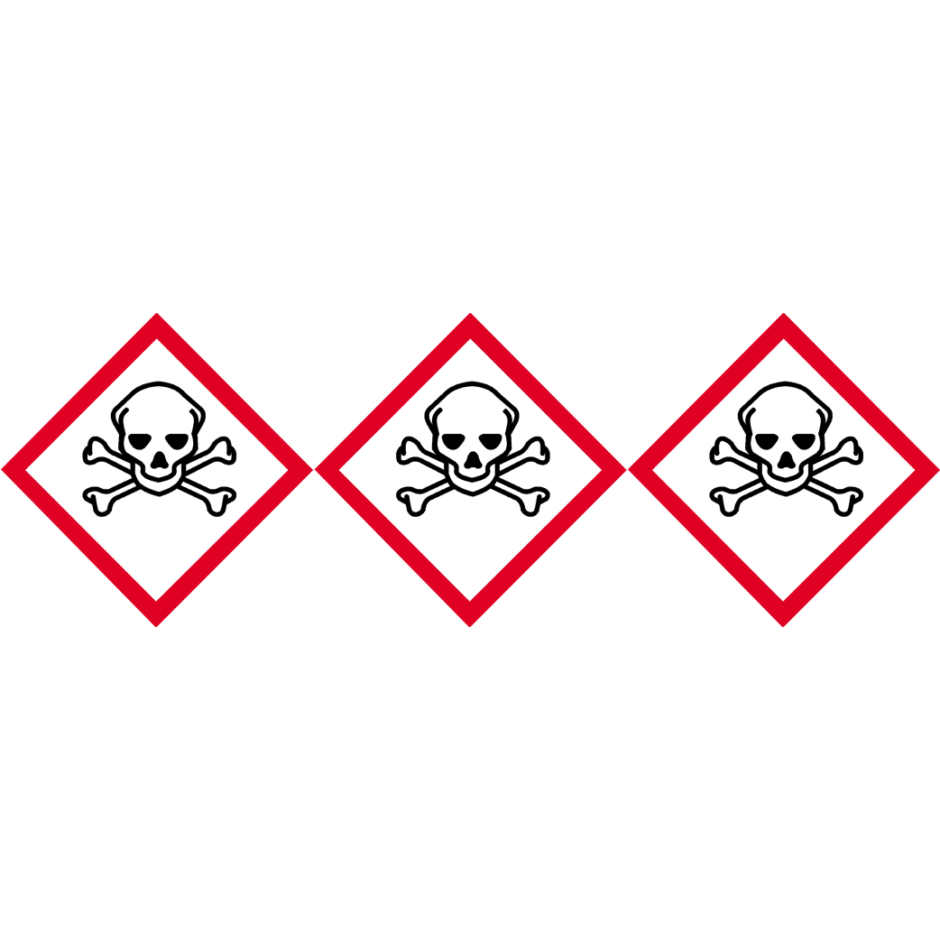 empoisonnent rapidement (3 fois 5cm) - Sticker/autocollant