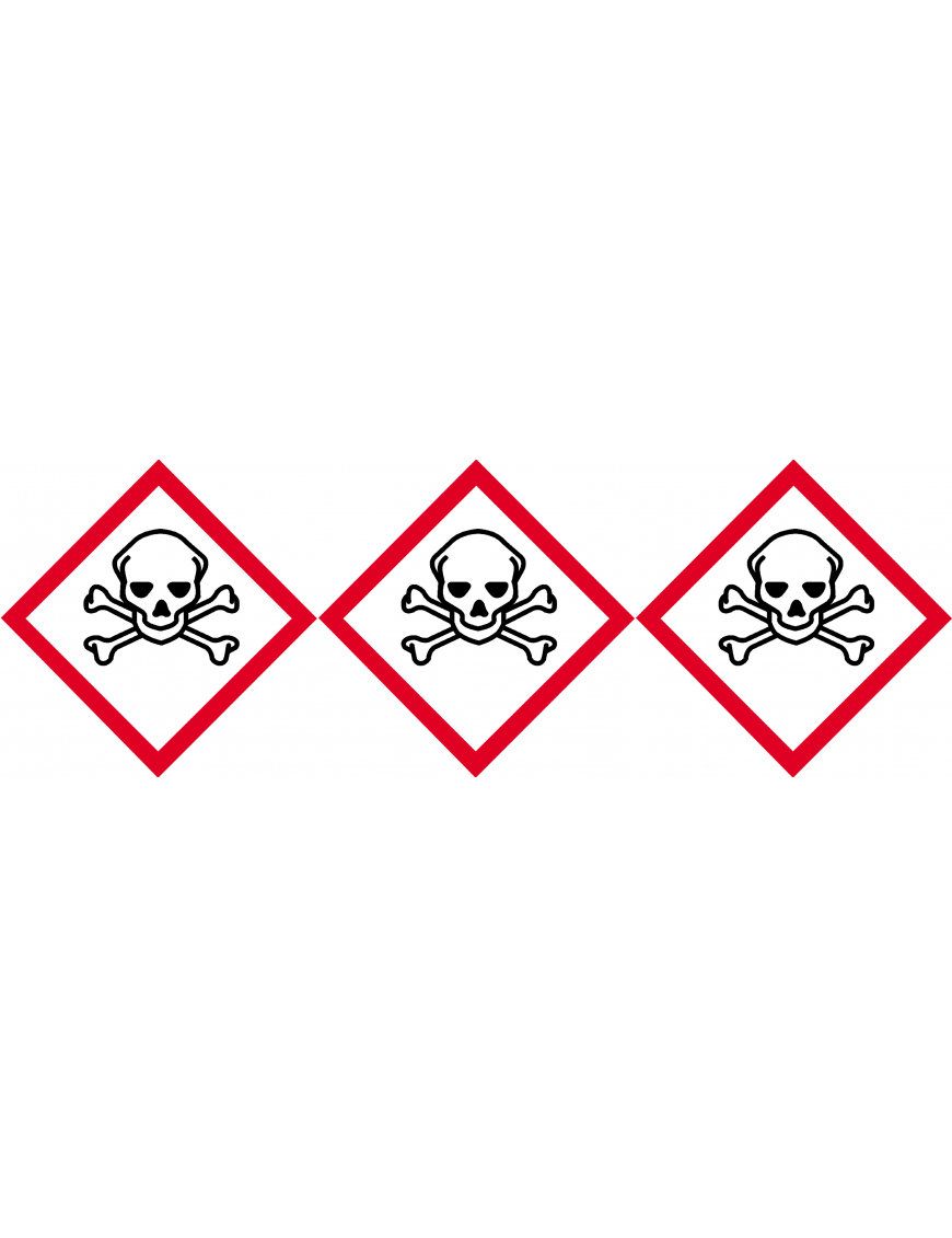 empoisonnent rapidement (3 fois 5cm) - Sticker/autocollant empoisonnent rapidement (3 fois 5cm) - Sticker/autocollant