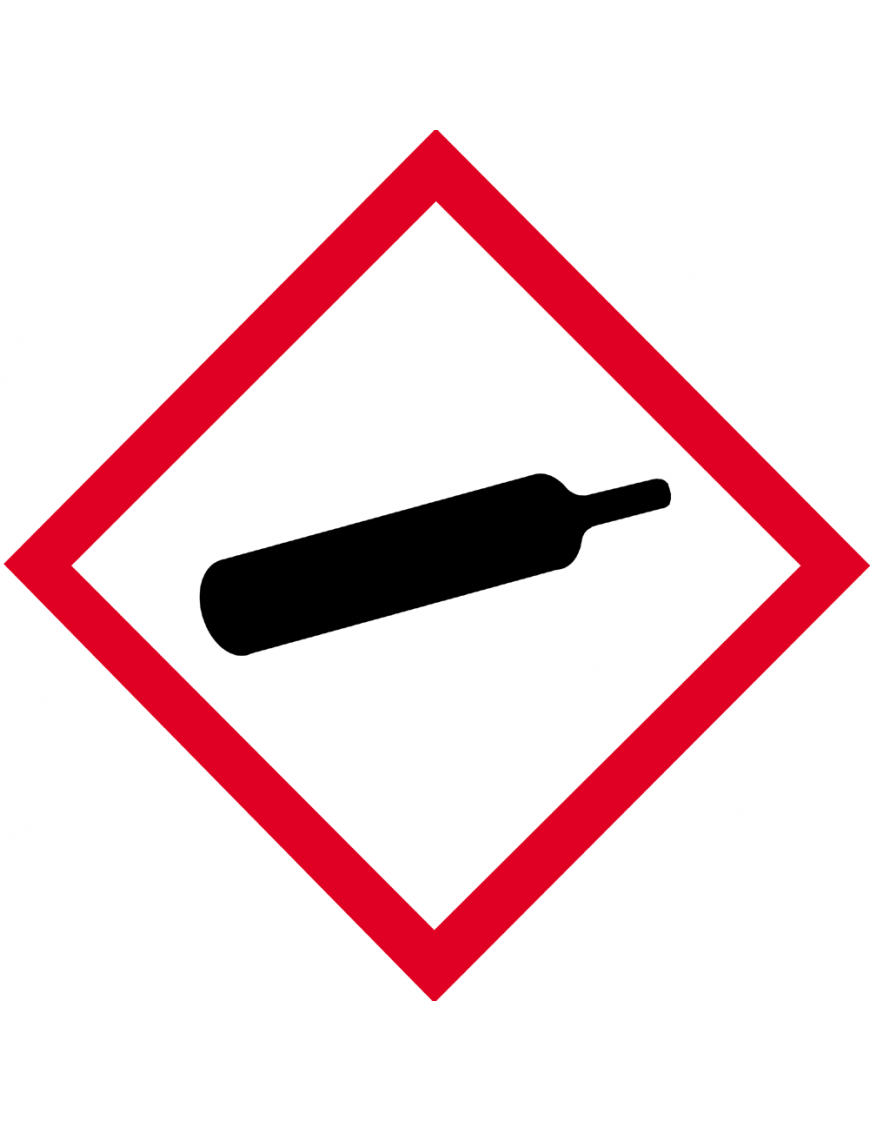 produit gaz sous pression - 15cm - Sticker/autocollant produit gaz sous pression - 15cm - Sticker/autocollant