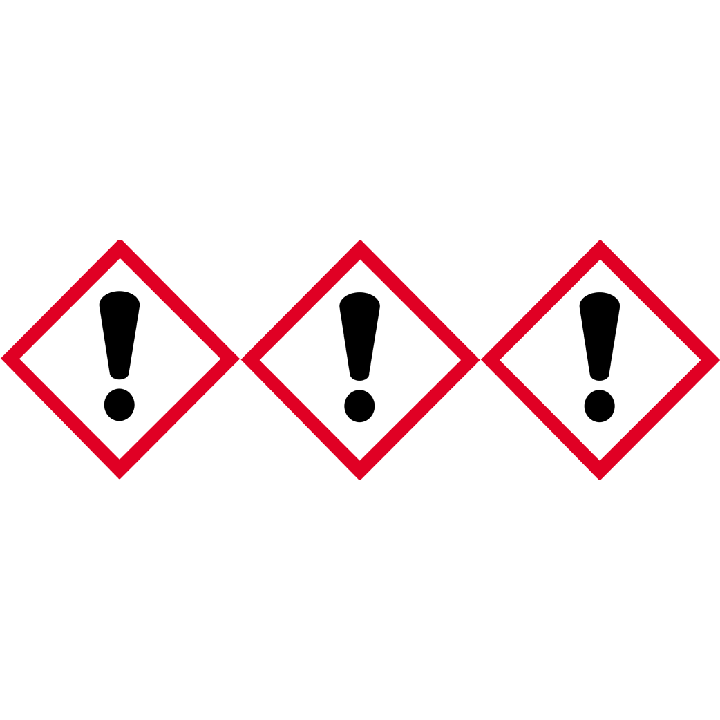 produits chimiques (3 fois 5cm) - Sticker/autocollant