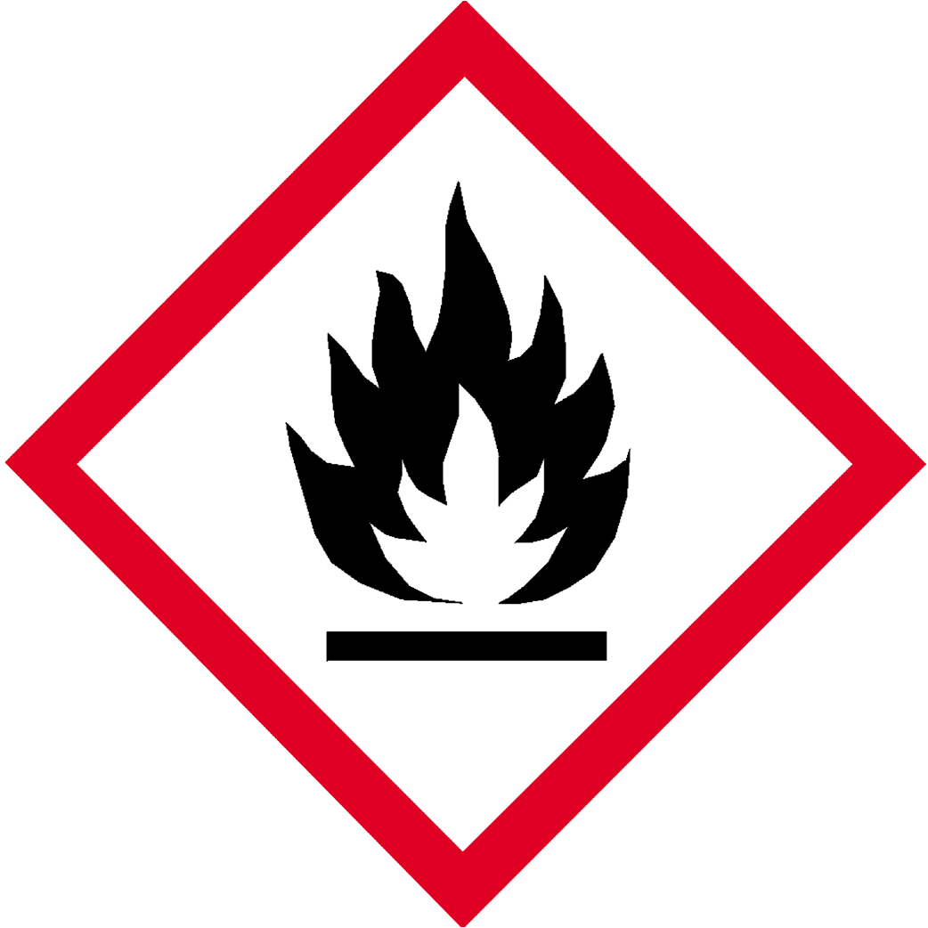 produits inflammables (15cm) - Sticker/autocollant
