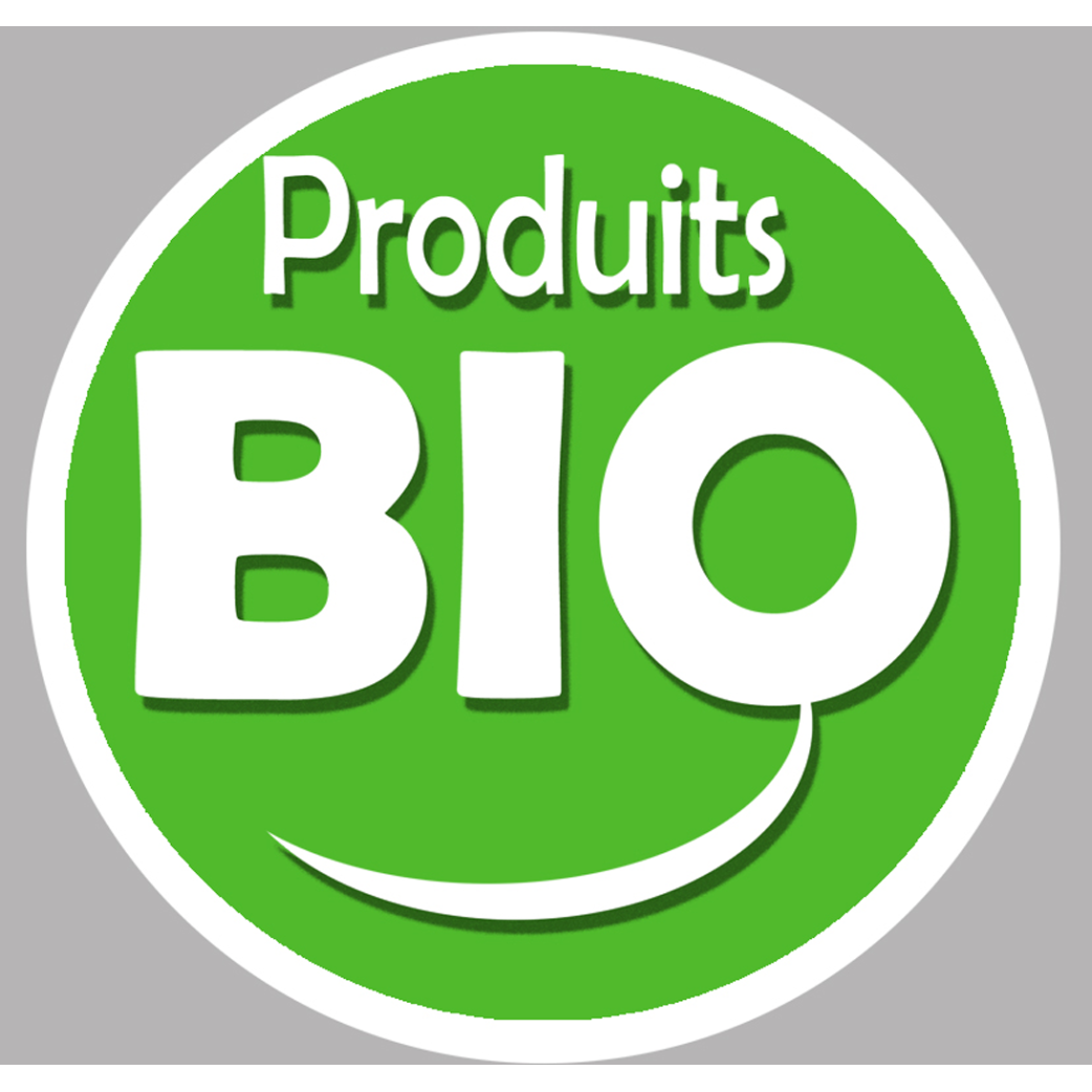 produit bio (10cm) - Sticker / autocollant