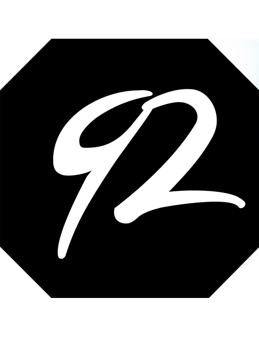 numéroderue92 - architecte 10x10cm - Sticker/autocollant numéroderue92 - architecte 10x10cm - Sticker/autocollant