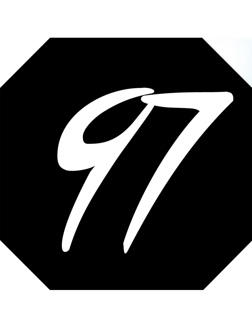 numéroderue97 - architecte 10x10cm - Sticker/autocollant numéroderue97 - architecte 10x10cm - Sticker/autocollant