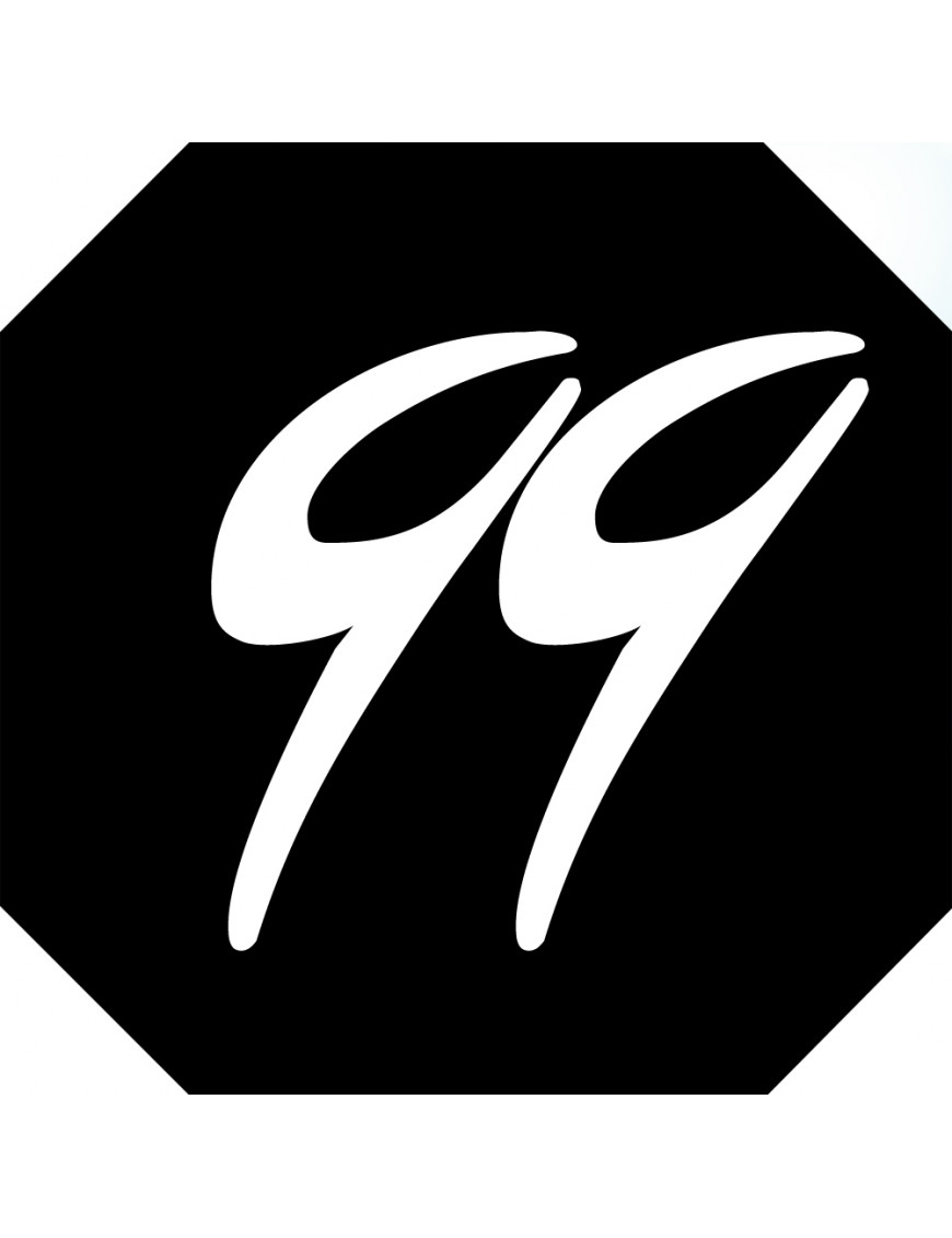 numéroderue99 - architecte 10x10cm - Sticker/autocollant numéroderue99 - architecte 10x10cm - Sticker/autocollant