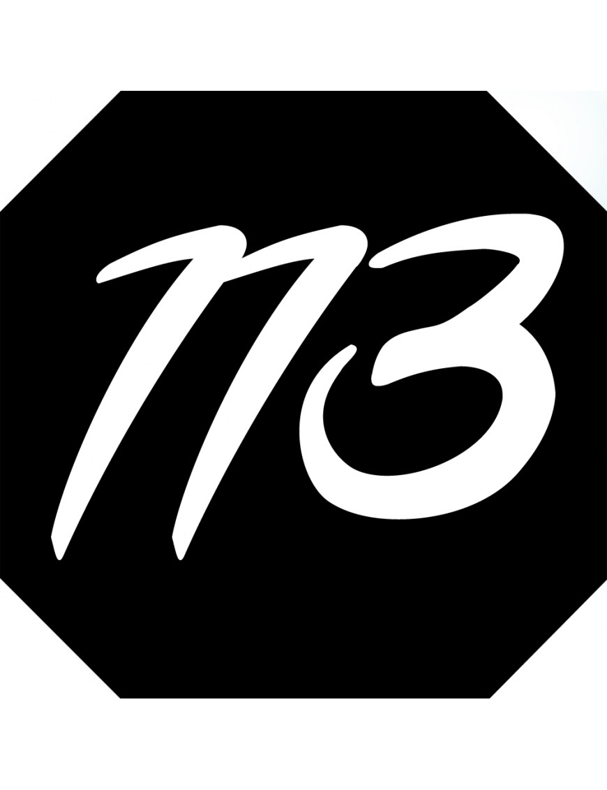 numéroderue113 - architecte 10x10cm - Sticker/autocollant numéroderue113 - architecte 10x10cm - Sticker/autocollant