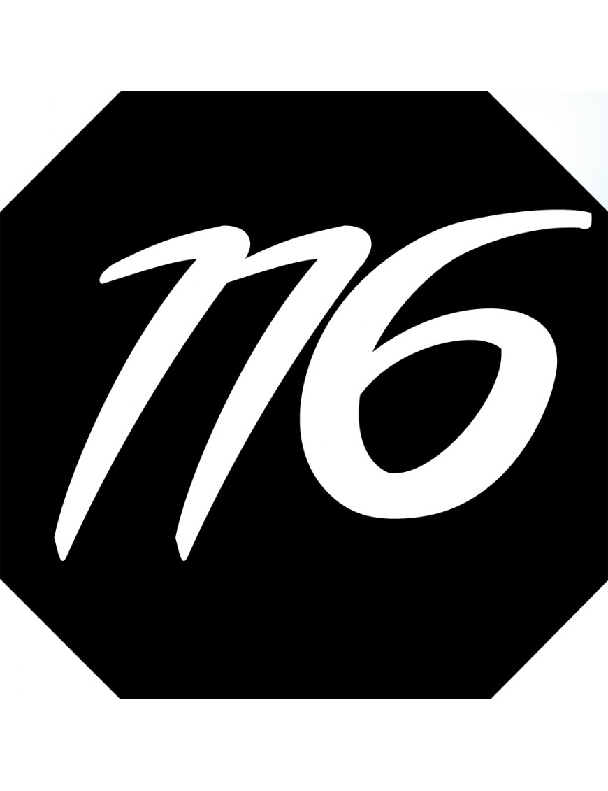 numéroderue116 - architecte 10x10cm - Sticker/autocollant numéroderue116 - architecte 10x10cm - Sticker/autocollant