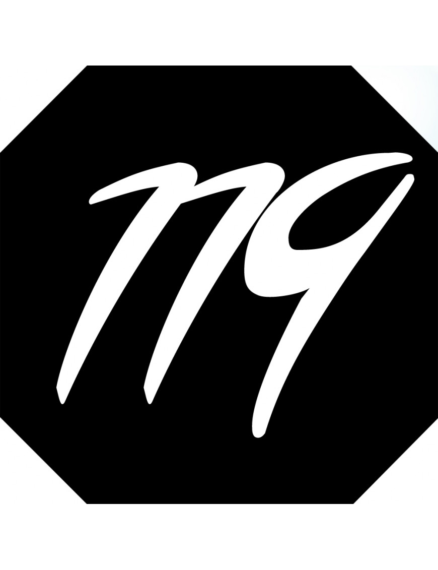 numéroderue119 - architecte 10x10cm - Sticker/autocollant numéroderue119 - architecte 10x10cm - Sticker/autocollant