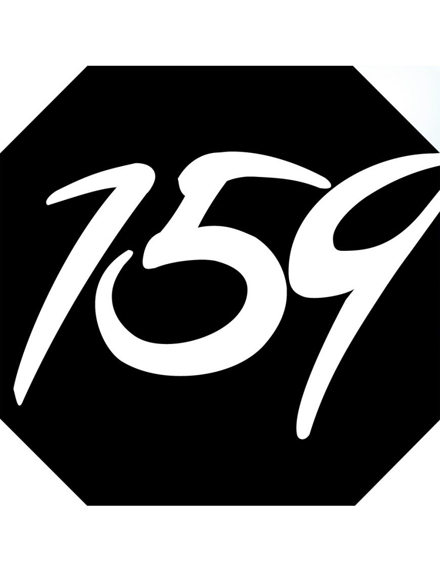 numéroderue159 - architecte 10x10cm - Sticker/autocollant numéroderue159 - architecte 10x10cm - Sticker/autocollant