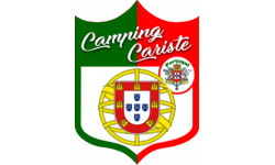 Camping car Portugal - 20x15cm - Sticker/autocollant