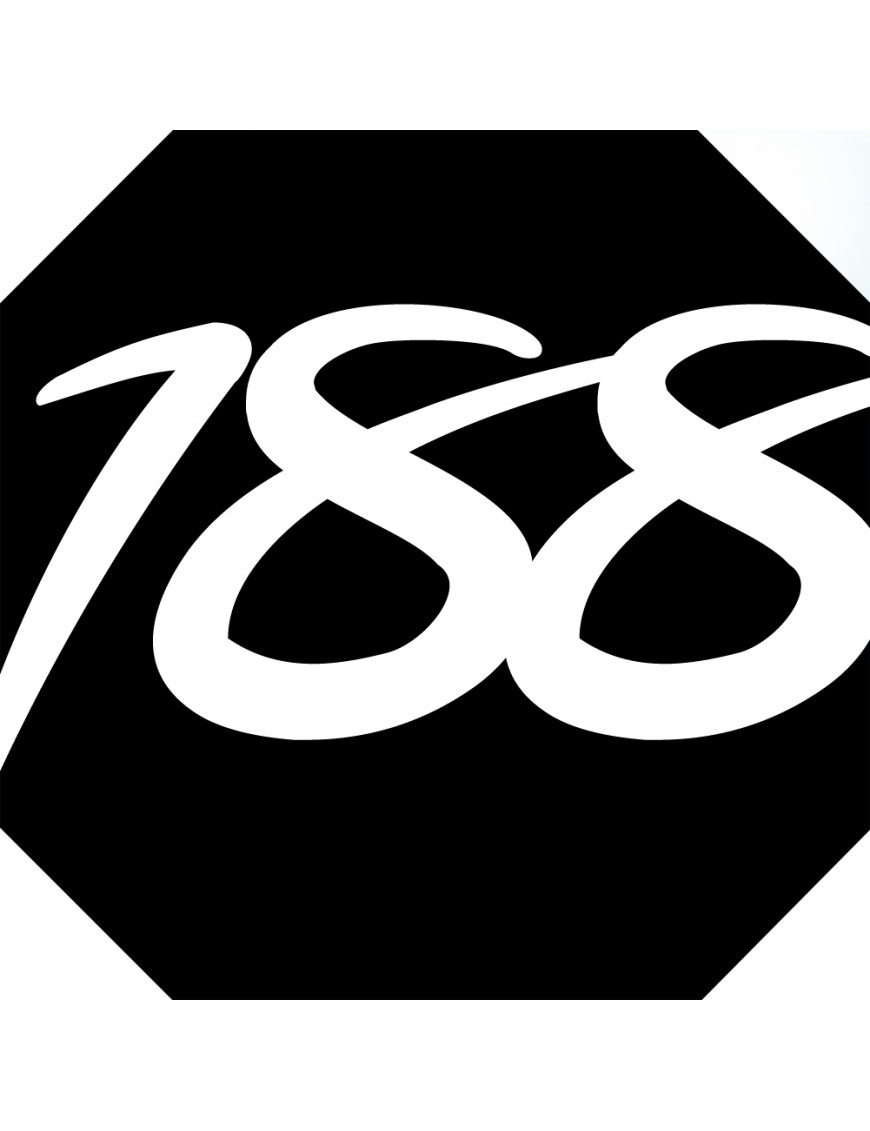 numéroderue188 - architecte 10x10cm - Sticker/autocollant numéroderue188 - architecte 10x10cm - Sticker/autocollant