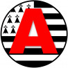 numéroderue194 - classique 10x10cm - Sticker/autocollant