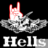 Hells reconnaissance (15x15cm) - Sticker/autocollant