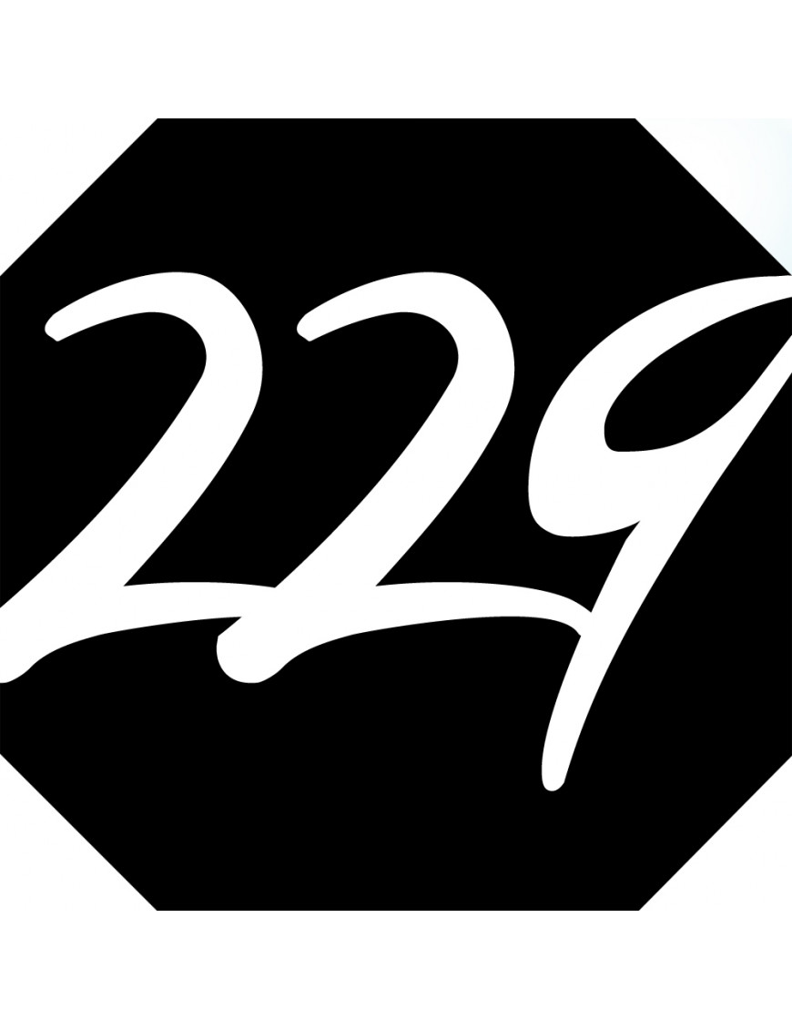 numéroderue229 - architecte 10x10cm - Sticker/autocollant numéroderue229 - architecte 10x10cm - Sticker/autocollant