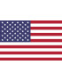 Drapeau États-Unis (19.5x13cm) - Sticker/autocollant