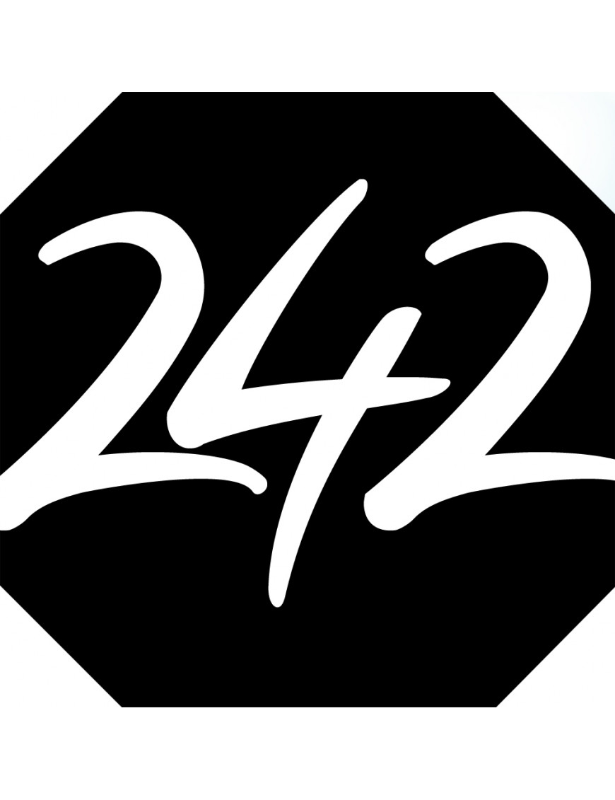 numéroderue242 - architecte 10x10cm - Sticker/autocollant numéroderue242 - architecte 10x10cm - Sticker/autocollant