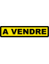 A vendre fond jaune (30x7cm) - Sticker/autocollant