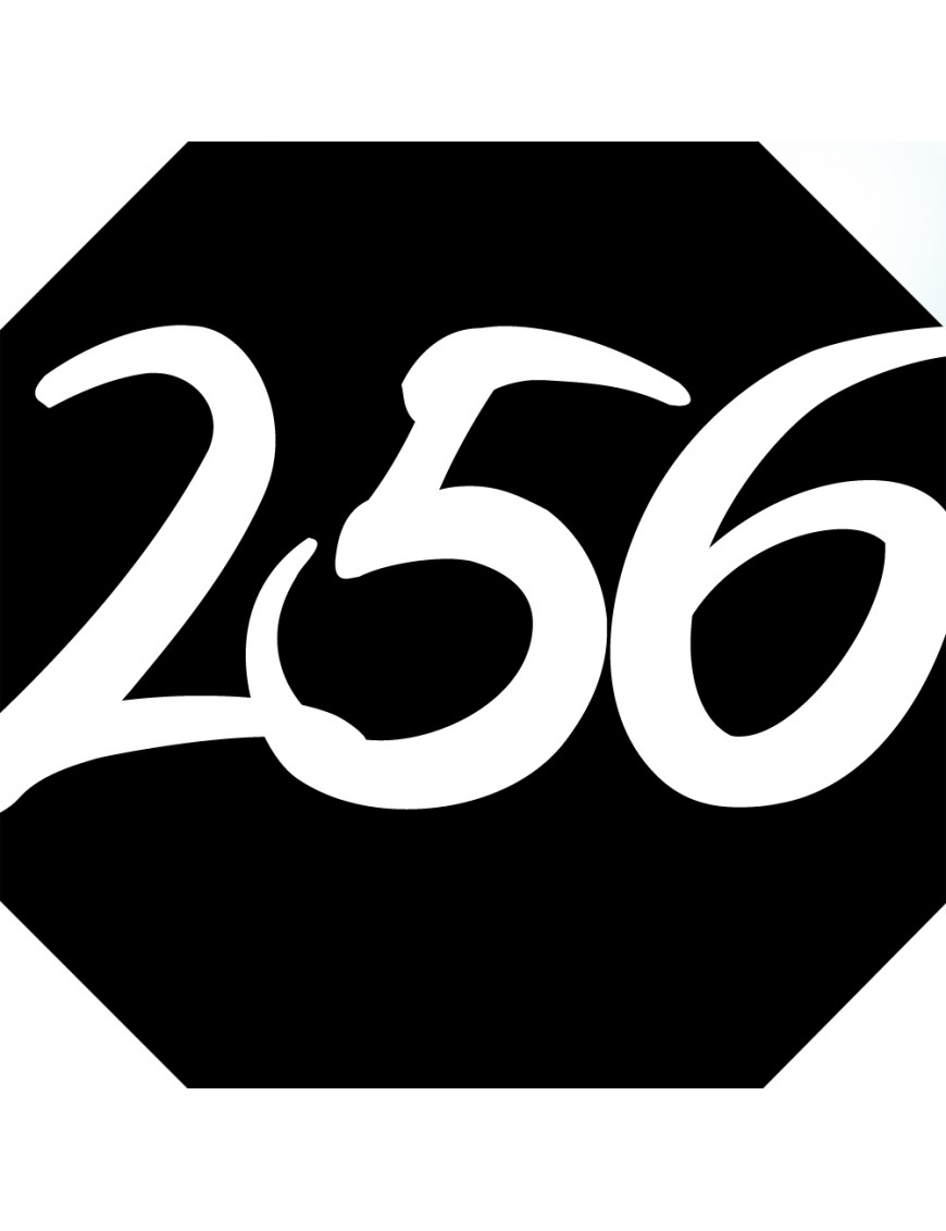 numéroderue256 - architecte 10x10cm - Sticker/autocollant numéroderue256 - architecte 10x10cm - Sticker/autocollant